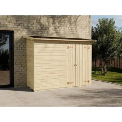 Polhus Holz-Gartenhaus Pultdach Unbehandelt 920 Cm X 110 Cm -Vitavia Verkäufe 4251771235016 11003400 1