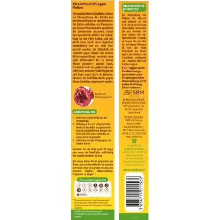 Solabiol Kirschfruchtfliegen-Falle 5 Stück 2 Solabiol Kirschfruchtfliegen-Falle 5 Stück – Bild 2