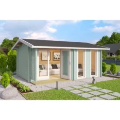 Lasita Maja Gartenhaus Hampshire Gletschergrün 420 Cm X 300 Cm