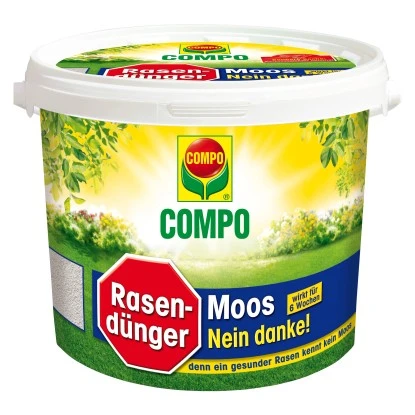 Compo Rasendünger "Moos - Nein Danke!" 4 Kg 1 Compo Rasendünger "Moos - Nein Danke!" 4 Kg
