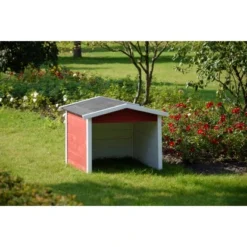 Dobar Garage Für Mähroboter Rot -Vitavia Verkäufe 4637 maehrobotergarage 06