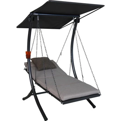 Angerer Hollywoodschaukel 1-Sitzer Swing Smart Sand 2 Angerer Hollywoodschaukel 1-Sitzer Swing Smart Sand – Bild 2