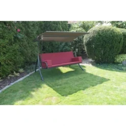 Angerer Hollywoodschaukel Elegance Tolar Rot Mit Liegefunktion -Vitavia Verkäufe 472495 3053 32