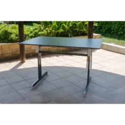 Klapptisch Bodega 120 X 80 Cm Anthrazit -Vitavia Verkäufe 473595 3271 1
