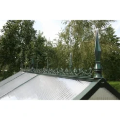 KGT Firstverzierung Für Gewächshäuser Typ IV Moosgrün