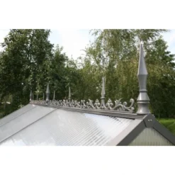 KGT Firstverzierung Für Gewächshäuser Typ IV Anthrazit-Grau