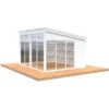 Palmako Pavillon Nova 13,0 M² Weiß Grundiert 417 Cm X 356 Cm