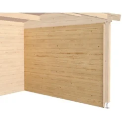 Seitenwand Naturbelassen 28 Mm Grundmaß 2,95 X 1,82 M