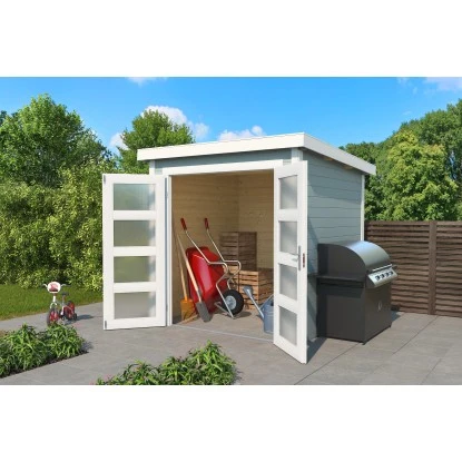Lasita Holz-Gartenhaus Zambezi 1 Gletschergrün 220 Cm X 224,6 Cm 1 Lasita Holz-Gartenhaus Zambezi 1 Gletschergrün 220 Cm X 224,6 Cm