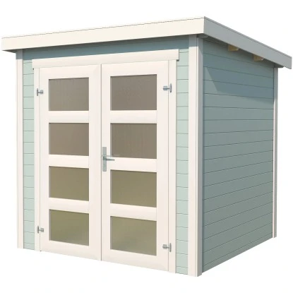 Lasita Holz-Gartenhaus Zambezi 1 Gletschergrün 220 Cm X 224,6 Cm 2 Lasita Holz-Gartenhaus Zambezi 1 Gletschergrün 220 Cm X 224,6 Cm – Bild 2