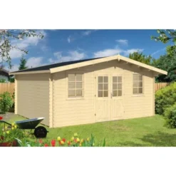 Tene Kaubandus Gartenhaus Bidasoa Satteldach 534 Cm X 450 Cm Natur