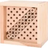 Insektenhotel Quadratisch Kiefer 17 Cm