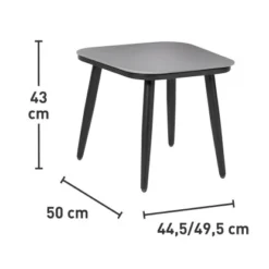 Balkonmöbel-Set Aliceville 3-teilig Polyrattan Grün-Grau -Vitavia Verkäufe 48124977651 VM02 280219 15