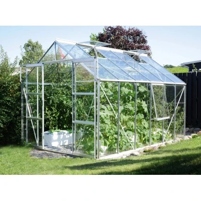 Vitavia Gewächshaus Jupiter 9900 ESG 3mm Alu 2 Vitavia Gewächshaus Jupiter 9900 ESG 3mm Alu – Bild 2