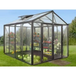 Vitavia Gewächshaus Zeus Comfort 8100 ESG/HKP Schwarz