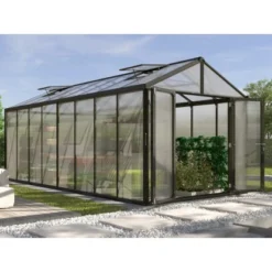 Vitavia Gewächshaus Zeus Comfort 15700 HKP16mm Schwarz