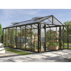 Vitavia Gewächshaus Zeus Comfort 15700 ESG/HKP Schwarz