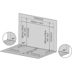 Palram - CanopiaSanRemo 3 X 5.56 Wintergarten Anthrazit -Vitavia Verkäufe 4908604 4