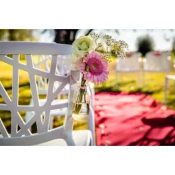 Veba Stapelstuhl Webb Weiß -Vitavia Verkäufe 520279 11006600 5