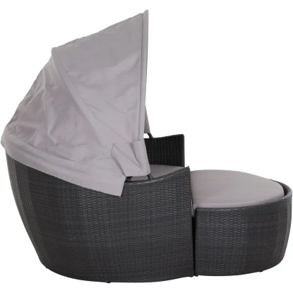 Siena Garden Sofabett Hawaii 115 X 154 X 158 Cm Titan 2-tlg. Inkl. Anstellsofa 2 Siena Garden Sofabett Hawaii 115 X 154 X 158 Cm Titan 2-tlg. Inkl. Anstellsofa – Bild 2