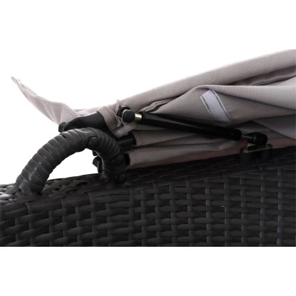 Siena Garden Sofabett Hawaii 115 X 154 X 158 Cm Titan 2-tlg. Inkl. Anstellsofa 3 Siena Garden Sofabett Hawaii 115 X 154 X 158 Cm Titan 2-tlg. Inkl. Anstellsofa – Bild 3