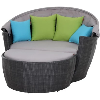 Siena Garden Sofabett Hawaii 115 X 154 X 158 Cm Titan 2-tlg. Inkl. Anstellsofa 9 Siena Garden Sofabett Hawaii 115 X 154 X 158 Cm Titan 2-tlg. Inkl. Anstellsofa – Bild 9