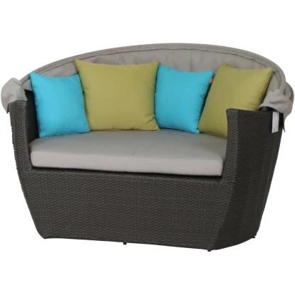 Siena Garden Sofabett Hawaii 115 X 154 X 158 Cm Titan 2-tlg. Inkl. Anstellsofa 11 Siena Garden Sofabett Hawaii 115 X 154 X 158 Cm Titan 2-tlg. Inkl. Anstellsofa – Bild 11