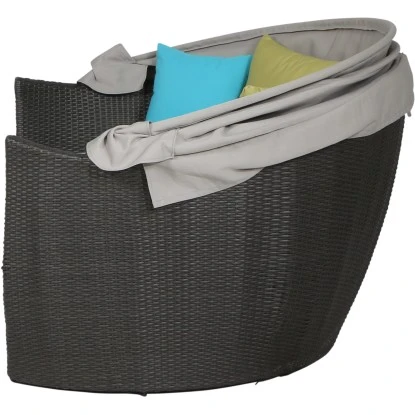 Siena Garden Sofabett Hawaii 115 X 154 X 158 Cm Titan 2-tlg. Inkl. Anstellsofa 15 Siena Garden Sofabett Hawaii 115 X 154 X 158 Cm Titan 2-tlg. Inkl. Anstellsofa – Bild 15