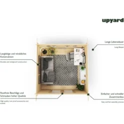 Upyard Gartenhaus Airén 300 X 300 Cm FSC® -Vitavia Verkäufe 52196001649 11023500 AI 03