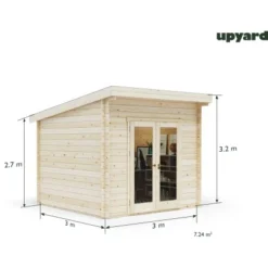 Upyard Gartenhaus Airén 300 X 300 Cm FSC® -Vitavia Verkäufe 52196001649 11023500 VM 01