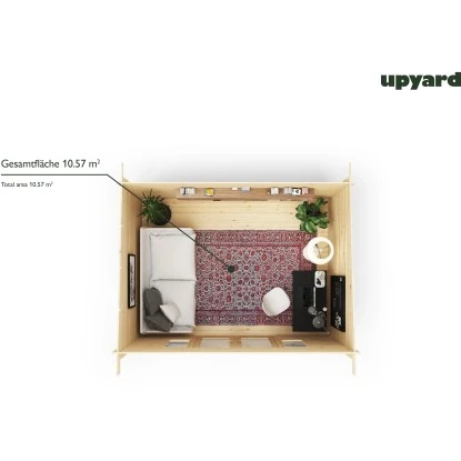 Upyard Gartenhaus Riesling 400 X 300 Cm FSC® 4 Upyard Gartenhaus Riesling 400 X 300 Cm FSC® – Bild 4
