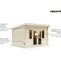 Upyard Gartenhaus Riesling 400 X 300 Cm FSC® 14 Upyard Gartenhaus Riesling 400 X 300 Cm FSC® -Vitavia Verkäufe 52196001663 11023500 AI 02
