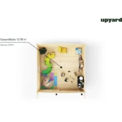 Upyard Gartenhaus Girò 400 X 400 Cm FSC® -Vitavia Verkäufe 52196001762 11023500 AI 01