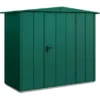 Ecostar Gerätehaus Elegant Mit Satteldach Typ 1 RAL6005 Moosgrün Einzeltür