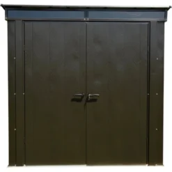 Spacemaker Metall-Gerätehaus Schwarz 2,3 M²