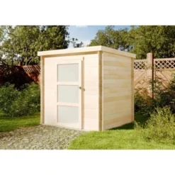 Alpholz Gartenhaus Nyborg 328 Cm X 194 Cm Natur