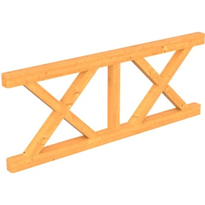 Skan Holz Andreaskreuz Brüstung Douglasie Für Pfostenabstand 220 Cm 1 Skan Holz Andreaskreuz Brüstung Douglasie Für Pfostenabstand 220 Cm