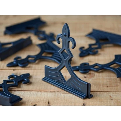 Juliana Dachfirstverzierung Für Gewächshaus Orangerie 15,1 M² Schwarz 2 Juliana Dachfirstverzierung Für Gewächshaus Orangerie 15,1 M² Schwarz – Bild 2