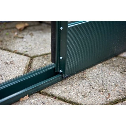 Halls Gewächshaus Garden Room ESG 3 Mm Grün 12,9 M² Inkl. Fundamentrahmen 7 Halls Gewächshaus Garden Room ESG 3 Mm Grün 12,9 M² Inkl. Fundamentrahmen – Bild 7