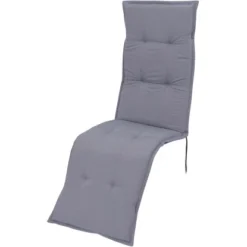 Relax-Auflage Norderney Grau 170 X 52 X 8,0 Cm