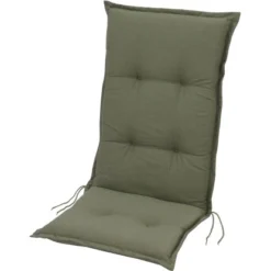 Sun Garden Hochlehner-Auflage Norderney Grün 120 Cm X 52 Cm X 8 Cm