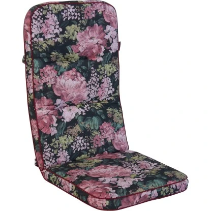 Angerer Stuhlauflage Hoch Dresden Schwarz Blumen 1 Angerer Stuhlauflage Hoch Dresden Schwarz Blumen