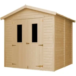 Timbela Holz-Gartenhaus M351C+M351G 4 M² Mit Länglichen Fenstern Und Boden -Vitavia Verkäufe 5 11023400 M351CM351G S 03