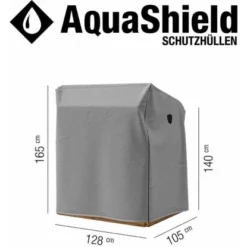 Siena Garden Schutzhülle Strandkorb AquaShield Hellgrau 128 X 105 X 165 - 140 Cm -Vitavia Verkäufe 5 1346 d41179 aquashield 4