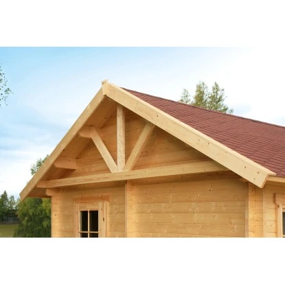 Skan Holz-Gartenhaus Bern 2 Basishaus B X T 420 Cm X 560 Cm 3 Skan Holz-Gartenhaus Bern 2 Basishaus B X T 420 Cm X 560 Cm – Bild 3