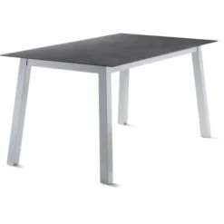 Sieger Polytec® Alumimium-Tischgestell Quadratrohr Eisengrau -Vitavia Verkäufe 600162 4613 1