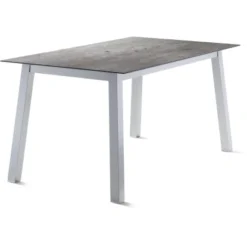 Sieger Polytec® Alumimium-Tischgestell Quadratrohr Eisengrau -Vitavia Verkäufe 600162 4613 2