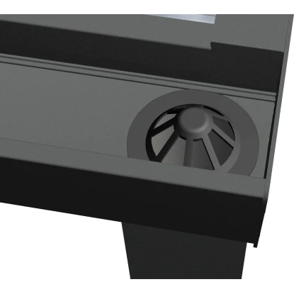 Terrassenüberdachung Professional 300 Cm X 350 Cm Anthrazit Struktur Glas 4 Terrassenüberdachung Professional 300 Cm X 350 Cm Anthrazit Struktur Glas – Bild 4