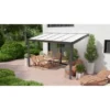 Terrassenüberdachung Professional 400 Cm X 300 Cm Anthrazit Struktur PC Opal