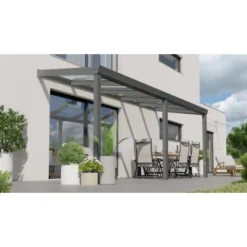 Terrassenüberdachung Professional 500 Cm X 300 Cm Anthrazit Struktur PC Klar 6 Terrassenüberdachung Professional 500 Cm X 300 Cm Anthrazit Struktur PC Klar -Vitavia Verkäufe 602127 11007300 3